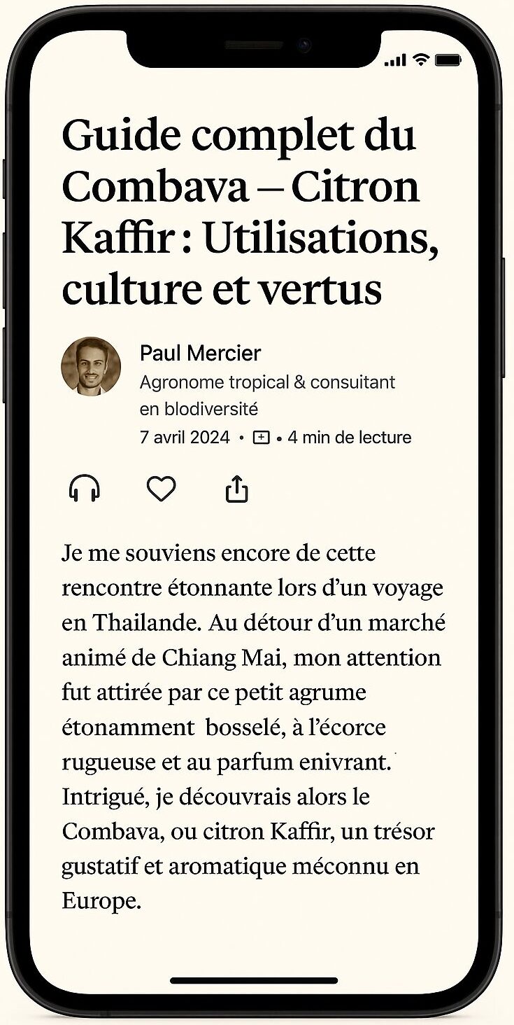 Blog single article automatise